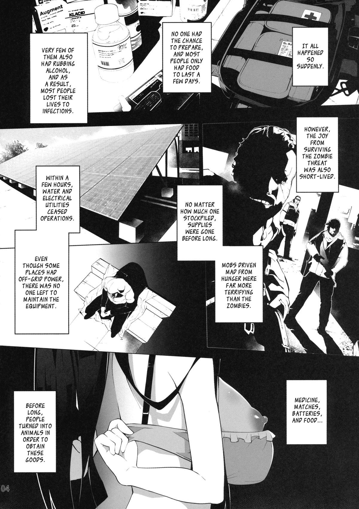 (C88) [サービスヘブン (ハヤシ)] がっこうフレッシュ (がっこうぐらし!) [英訳]