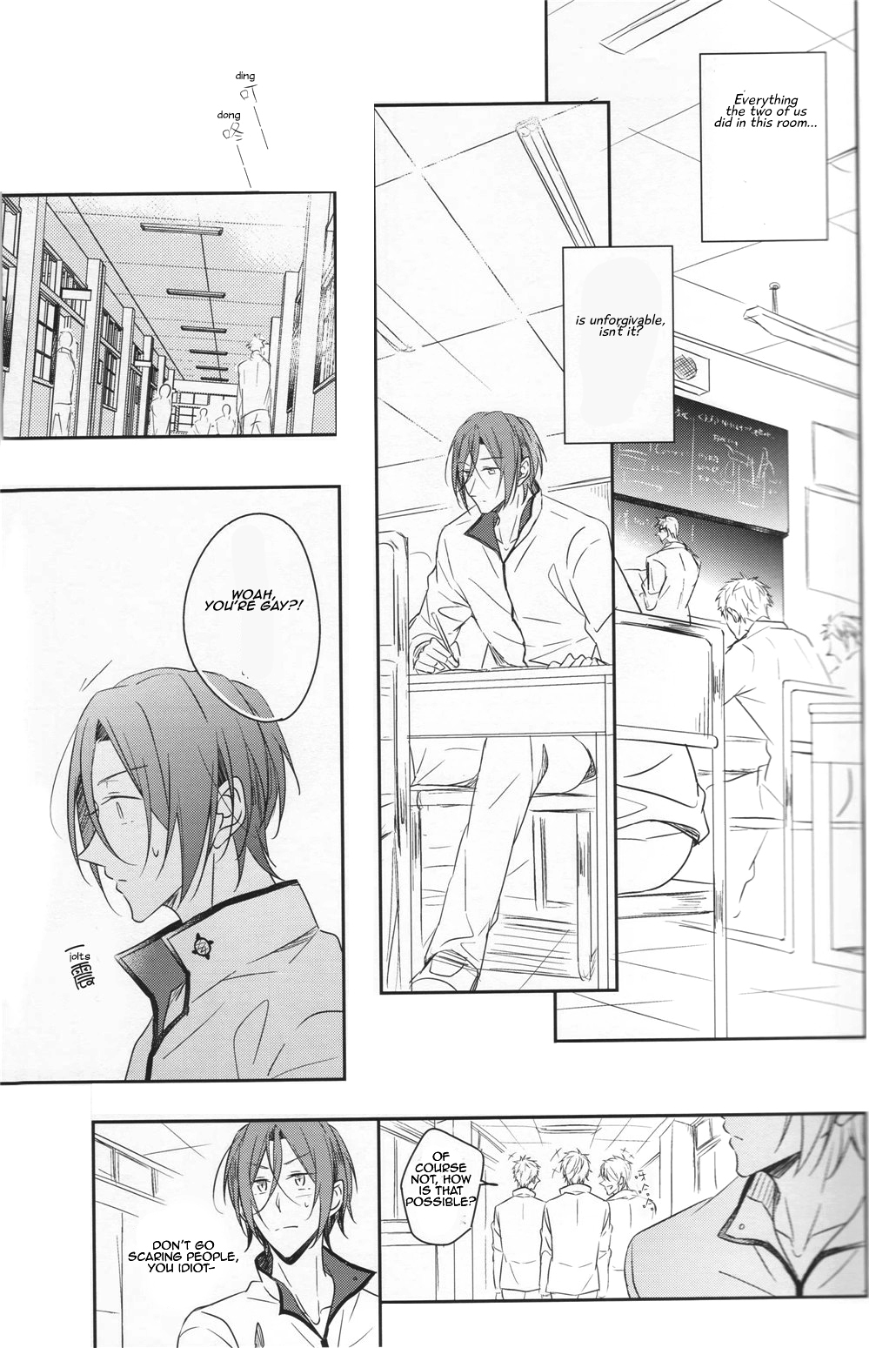 (C87) Gummy! (いいんちょ)] Good Boys Gone Bad (Free!) [英訳]