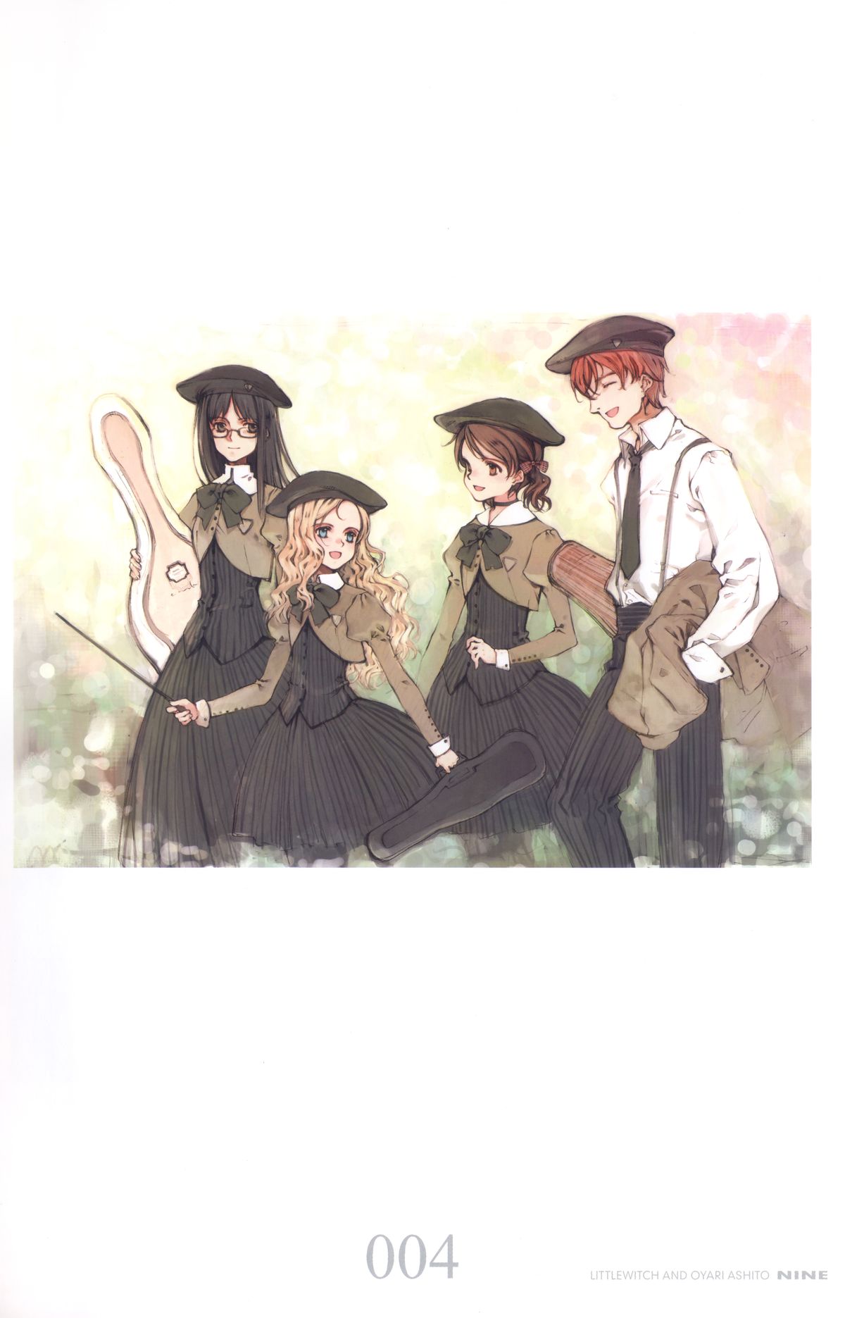 【リトルウィッチ（大槍葵）】ART GALLERY 9 NINEパンフレット