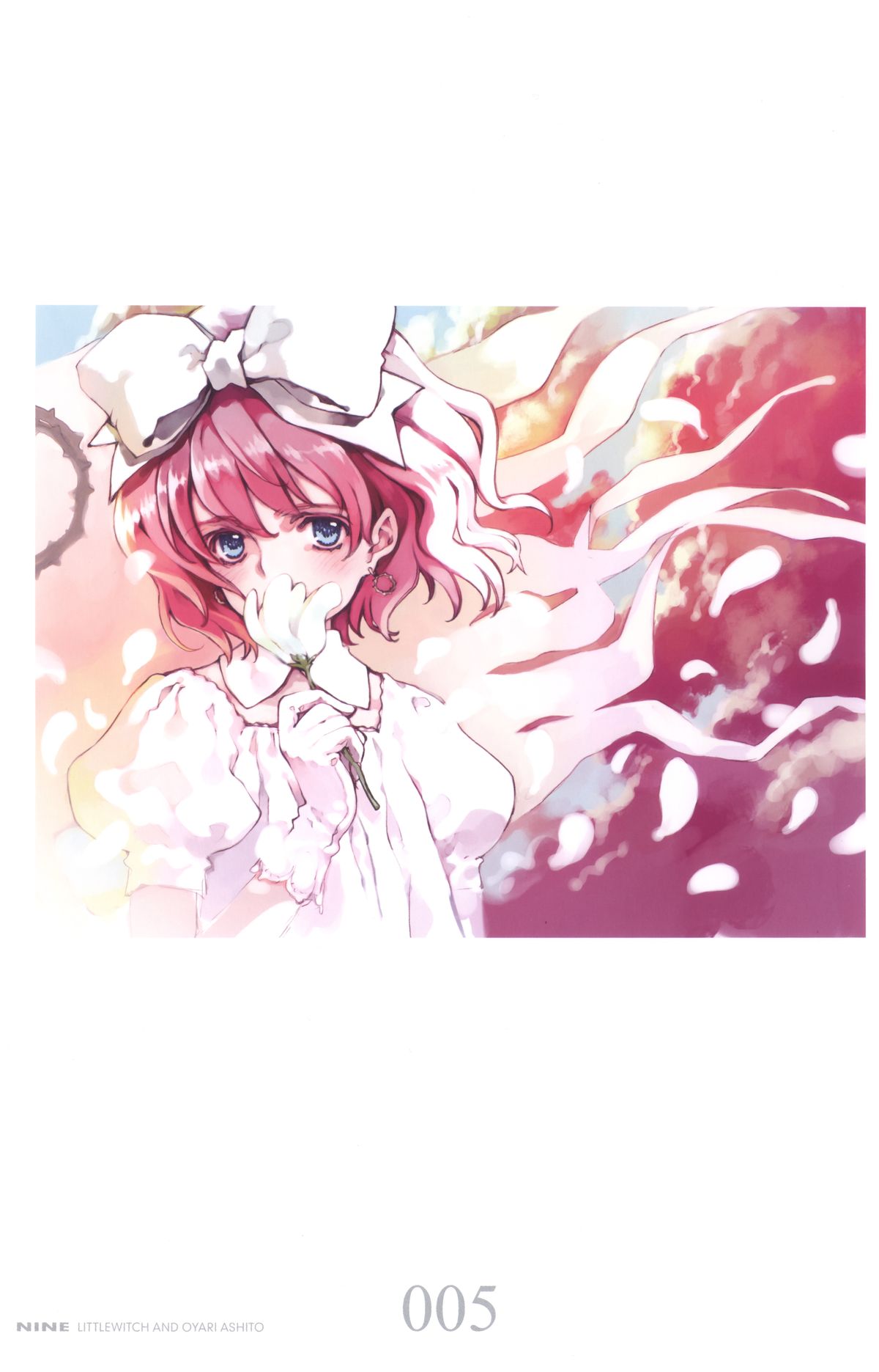 【リトルウィッチ（大槍葵）】ART GALLERY 9 NINEパンフレット