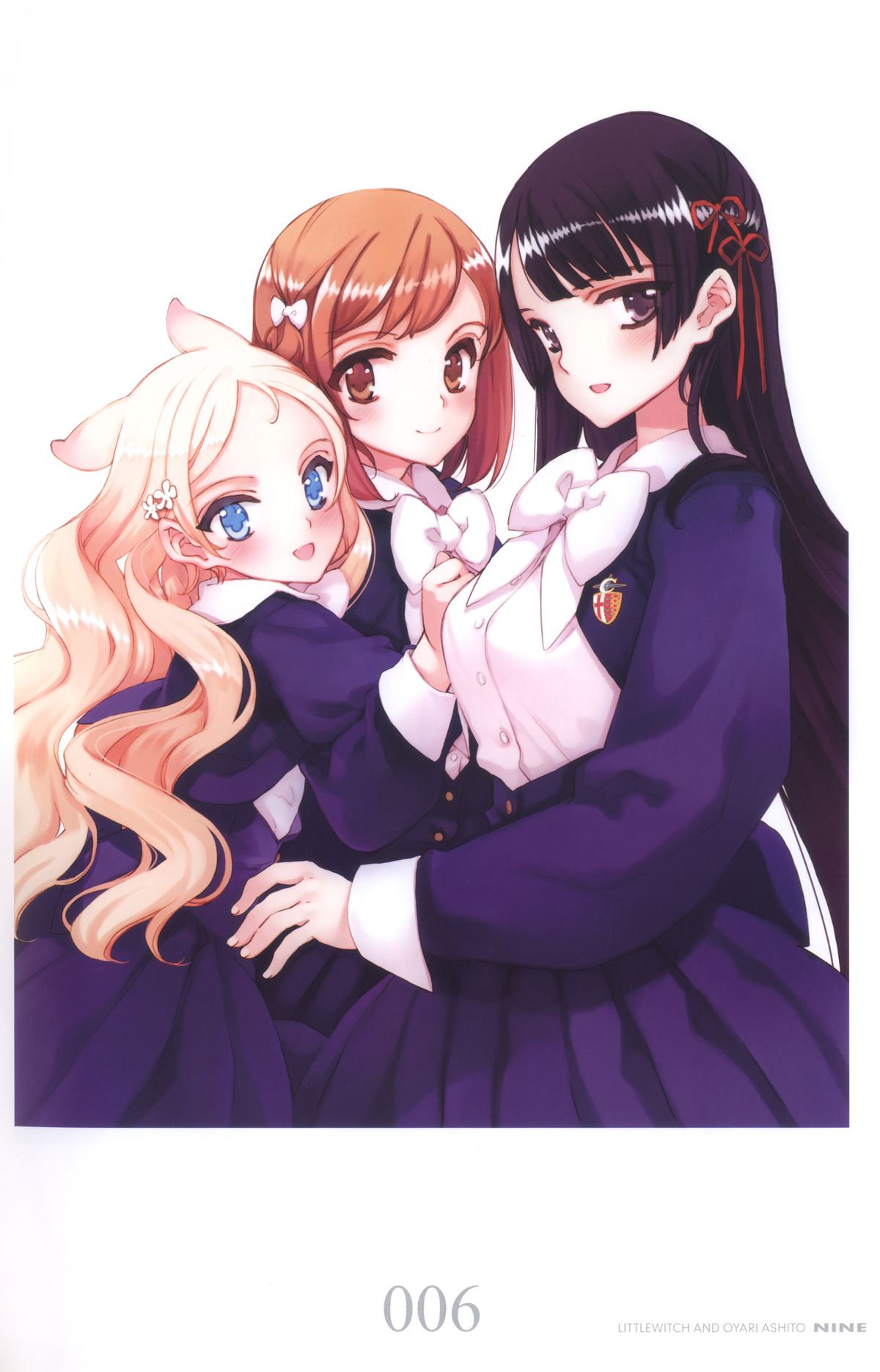 【リトルウィッチ（大槍葵）】ART GALLERY 9 NINEパンフレット