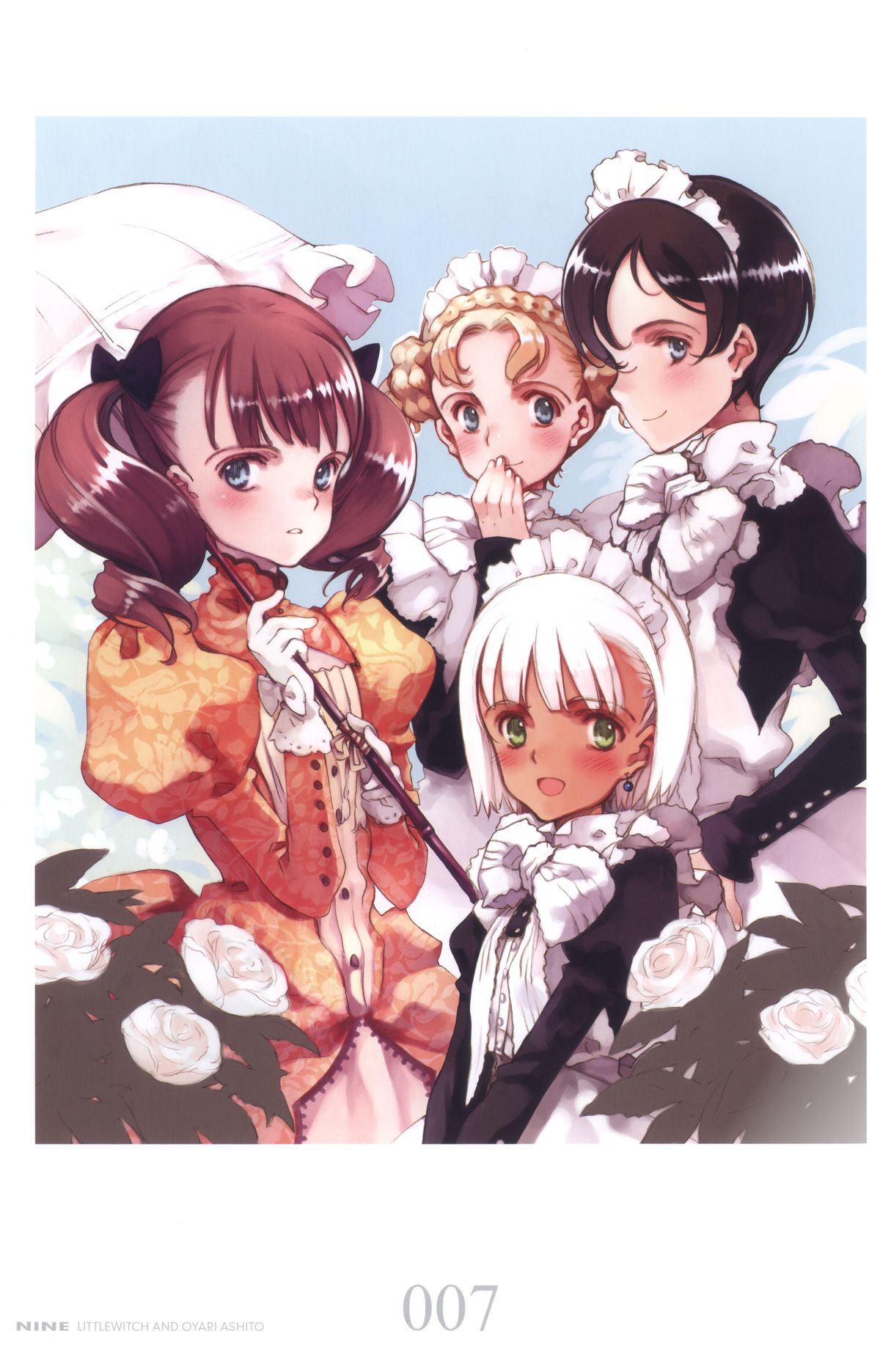 【リトルウィッチ（大槍葵）】ART GALLERY 9 NINEパンフレット