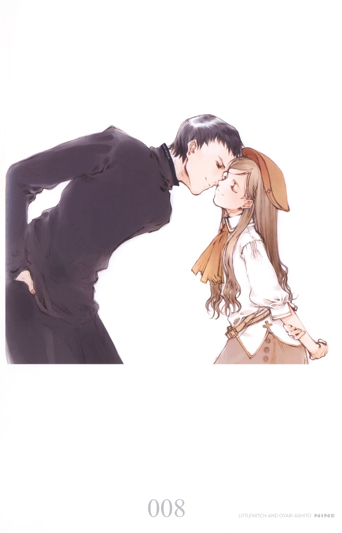 【リトルウィッチ（大槍葵）】ART GALLERY 9 NINEパンフレット