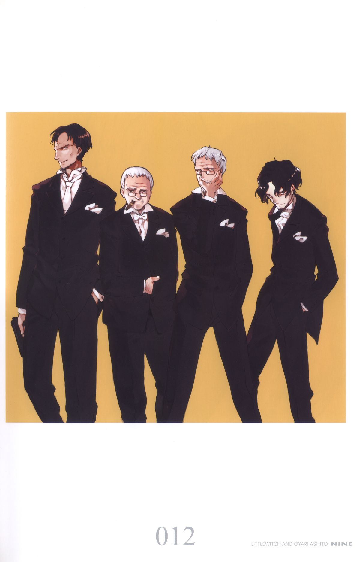 【リトルウィッチ（大槍葵）】ART GALLERY 9 NINEパンフレット