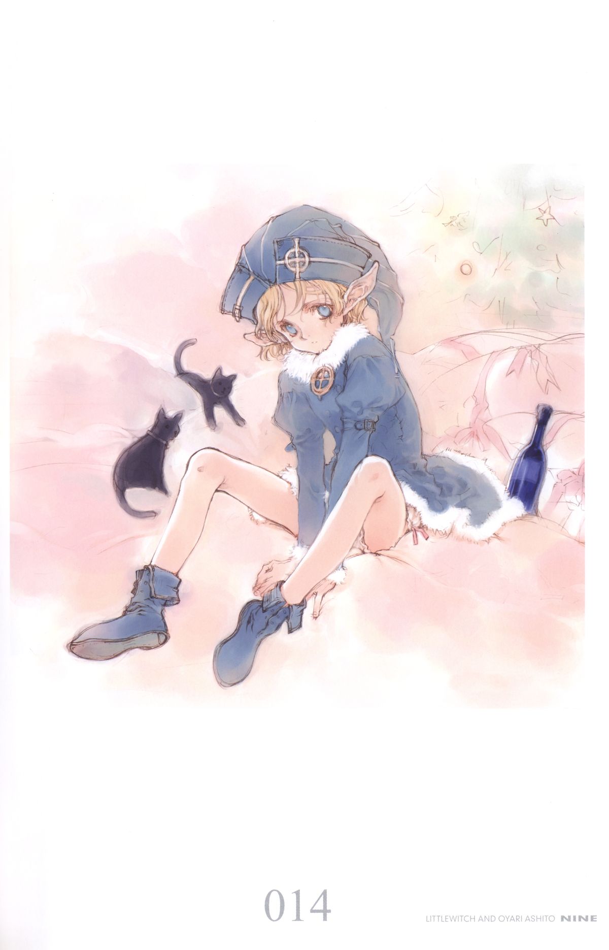 【リトルウィッチ（大槍葵）】ART GALLERY 9 NINEパンフレット