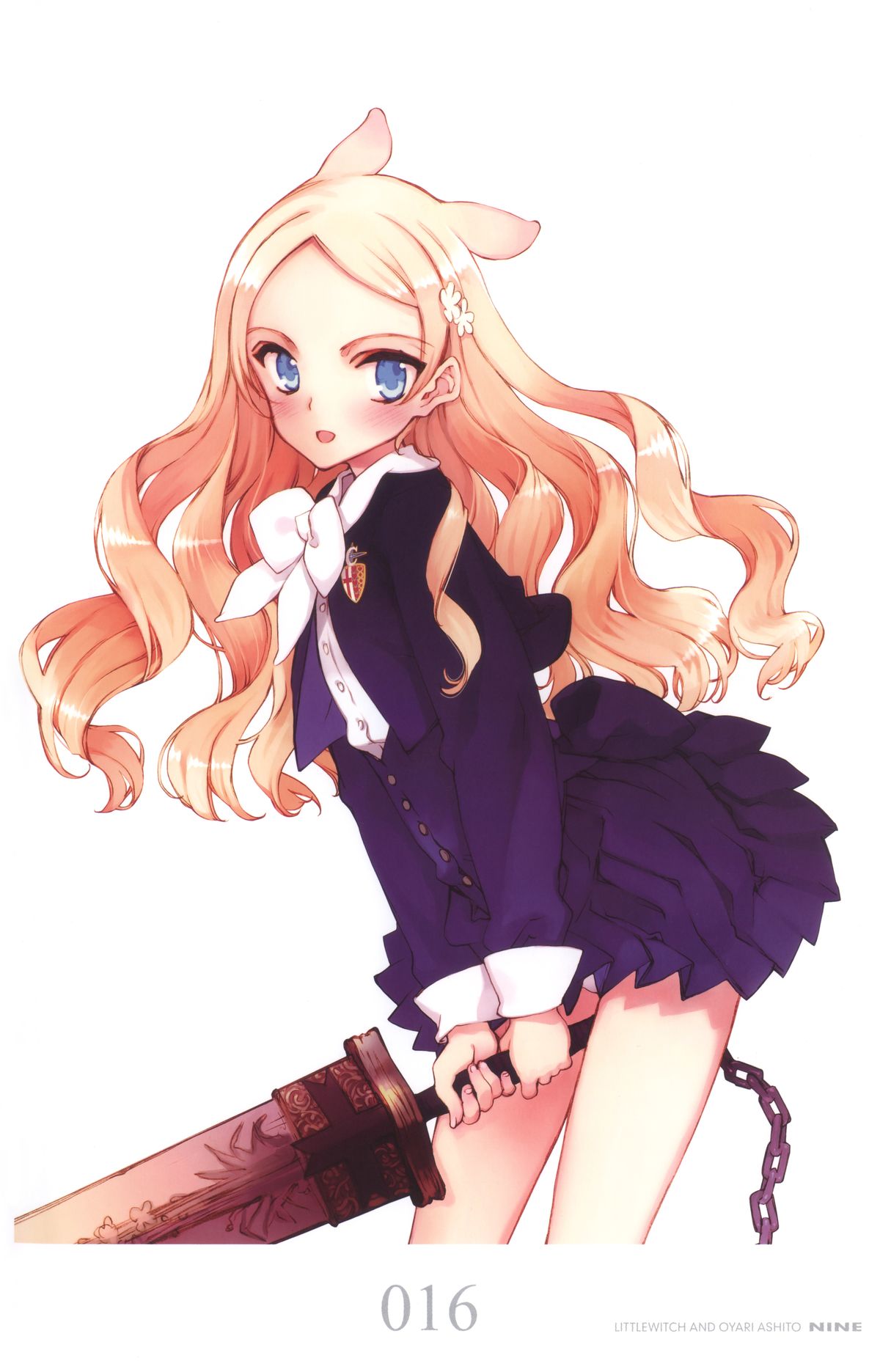 【リトルウィッチ（大槍葵）】ART GALLERY 9 NINEパンフレット