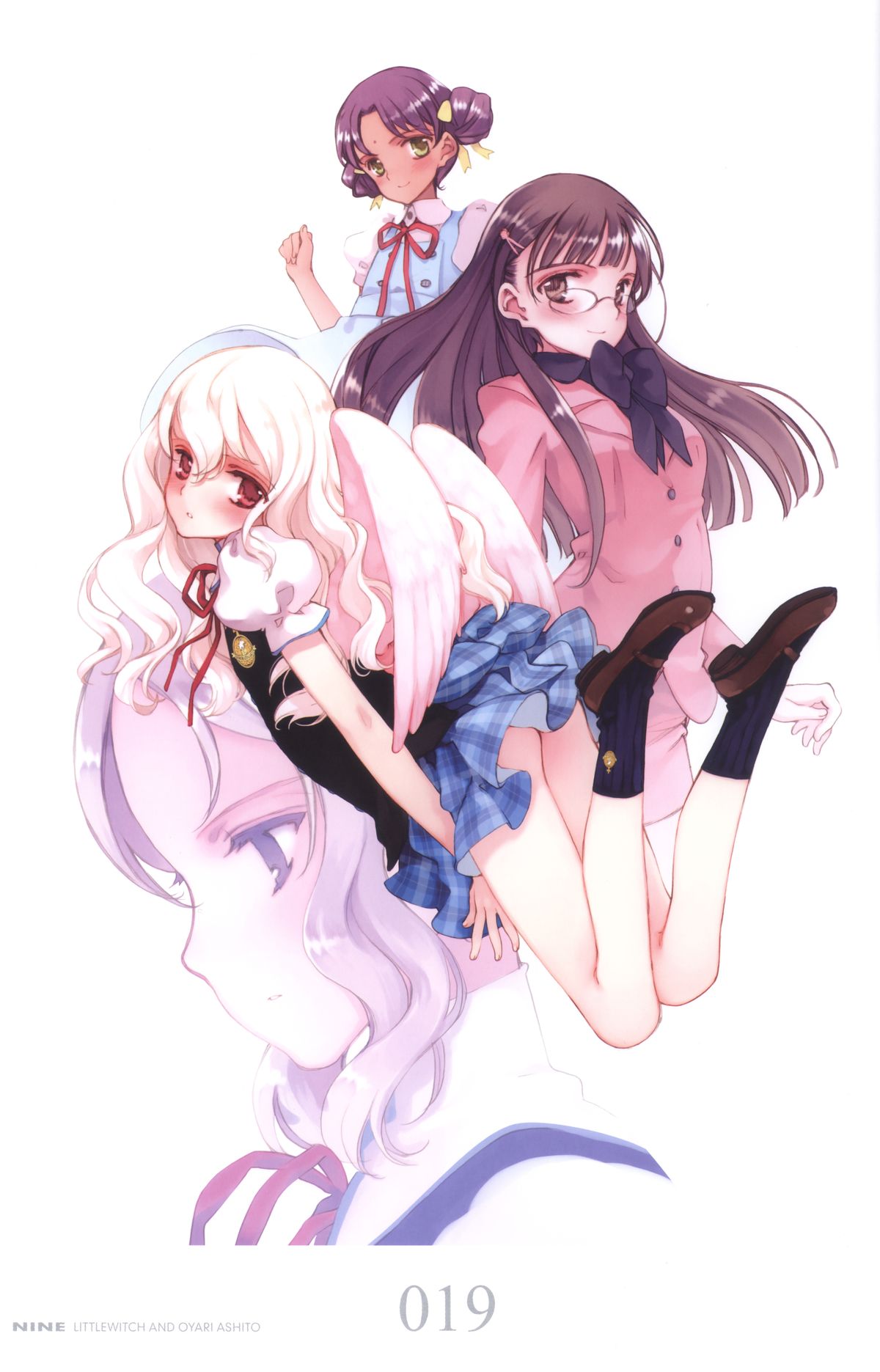 【リトルウィッチ（大槍葵）】ART GALLERY 9 NINEパンフレット