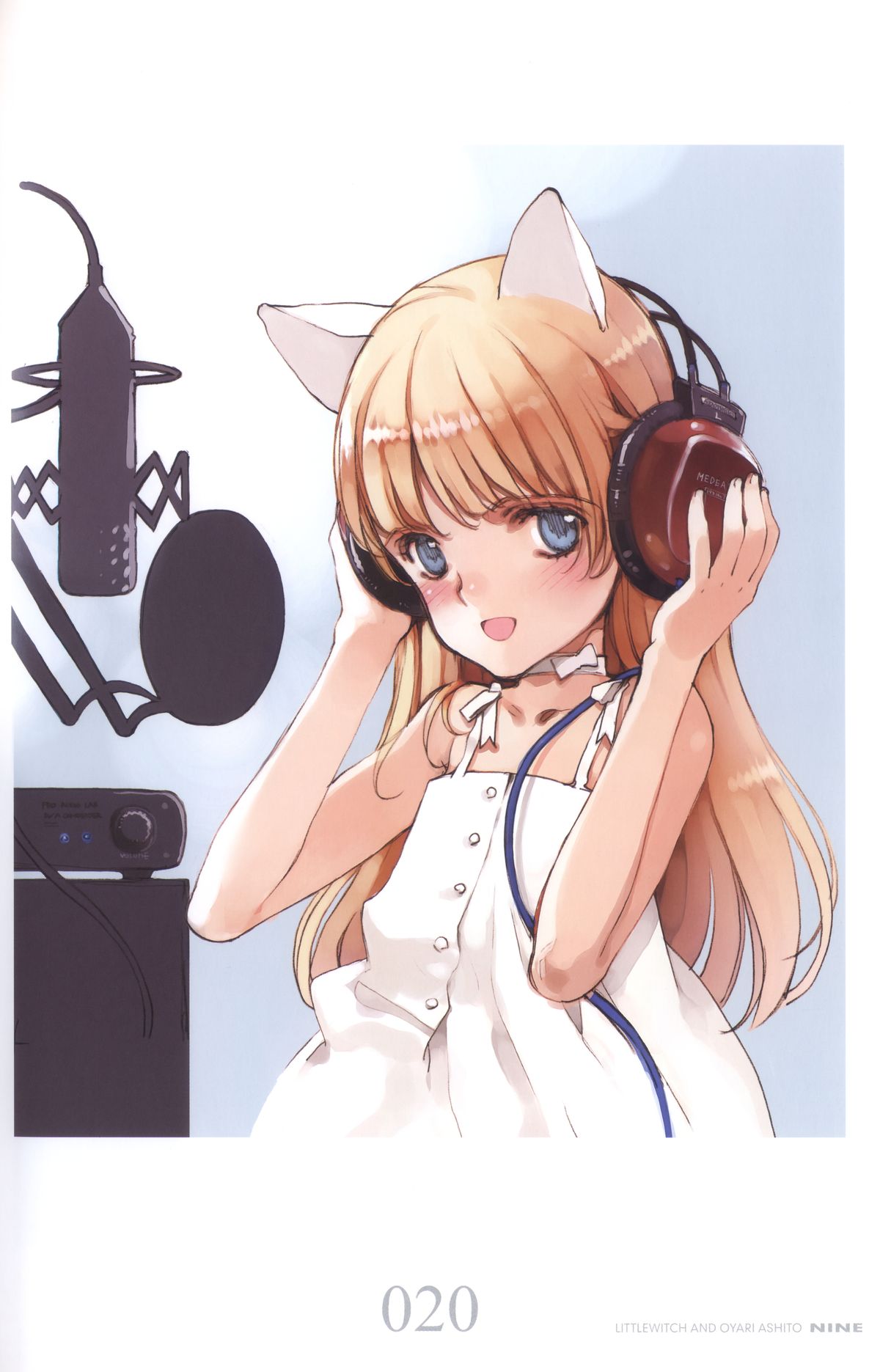 【リトルウィッチ（大槍葵）】ART GALLERY 9 NINEパンフレット