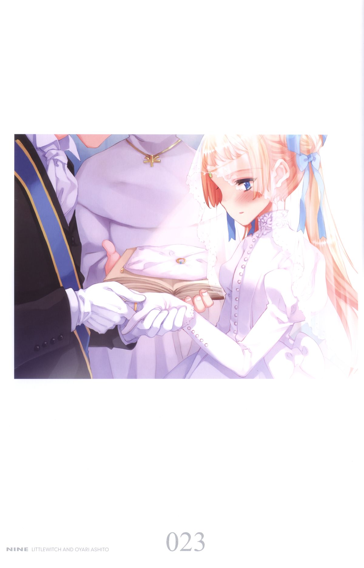 【リトルウィッチ（大槍葵）】ART GALLERY 9 NINEパンフレット