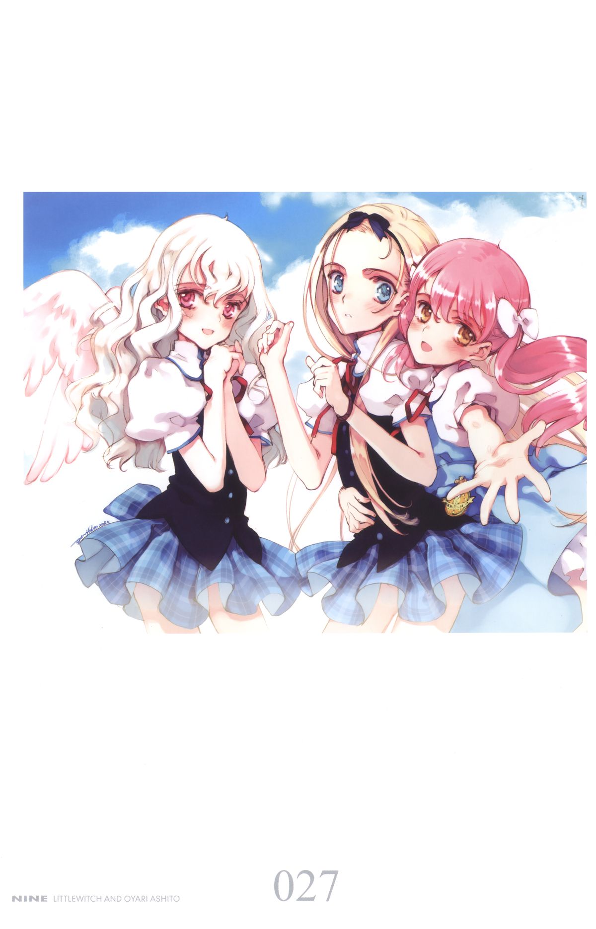 【リトルウィッチ（大槍葵）】ART GALLERY 9 NINEパンフレット