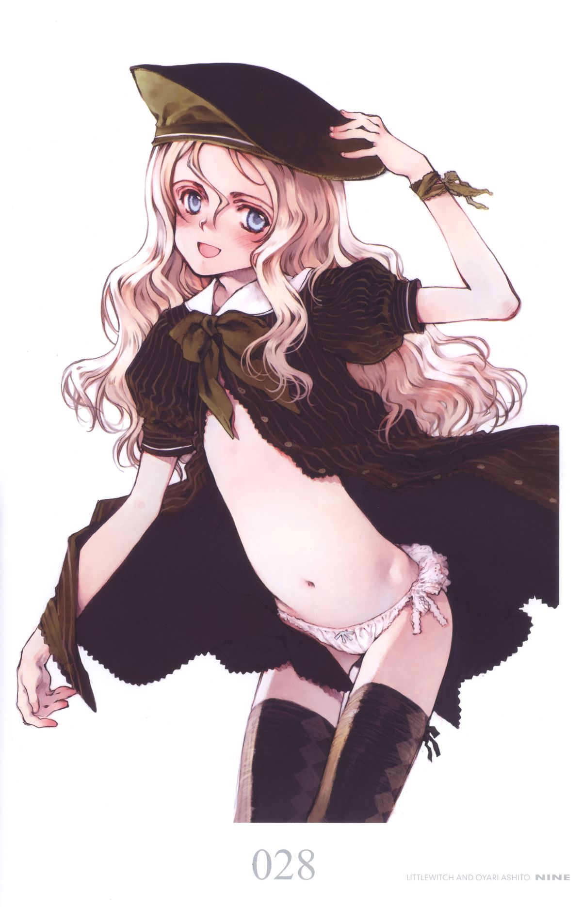 【リトルウィッチ（大槍葵）】ART GALLERY 9 NINEパンフレット