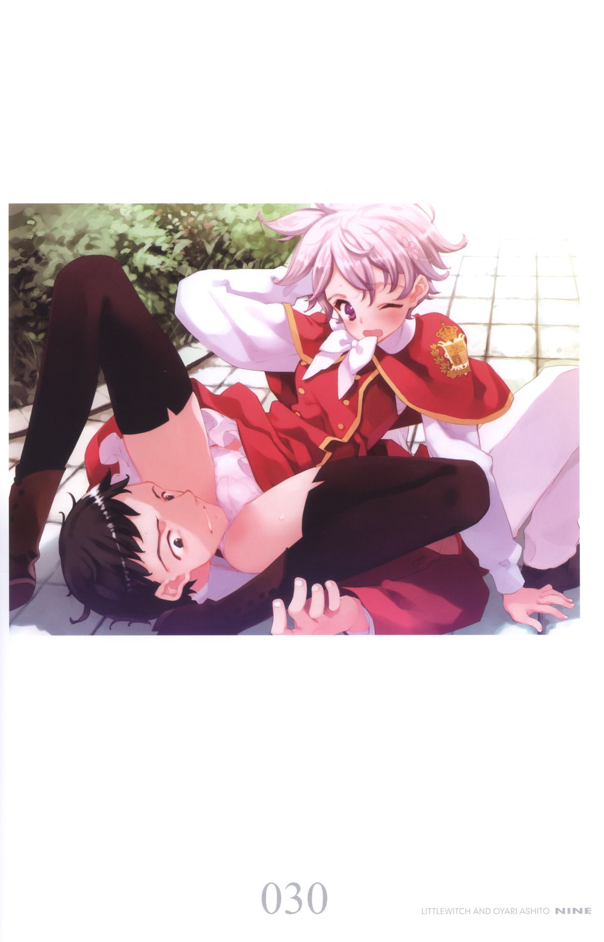 【リトルウィッチ（大槍葵）】ART GALLERY 9 NINEパンフレット