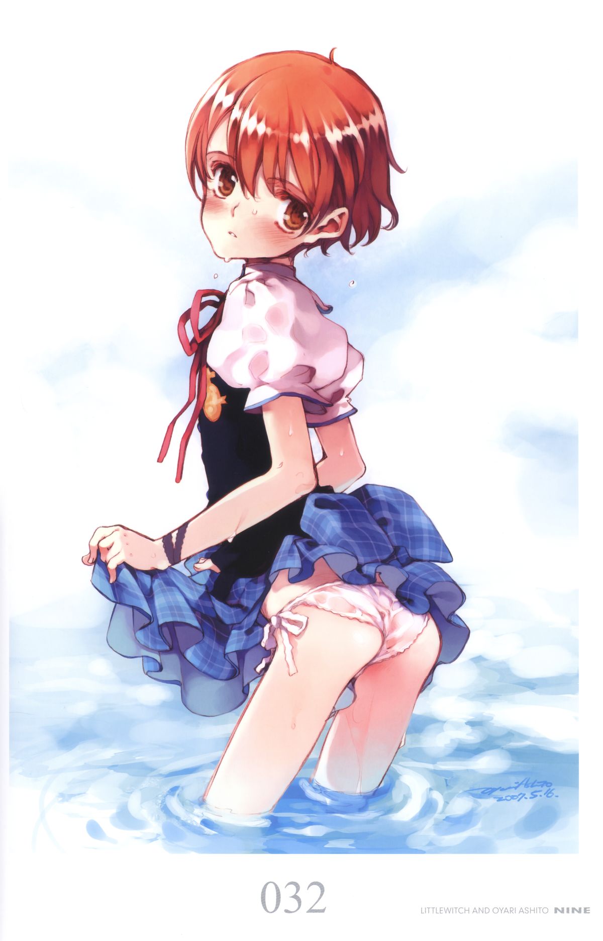 【リトルウィッチ（大槍葵）】ART GALLERY 9 NINEパンフレット