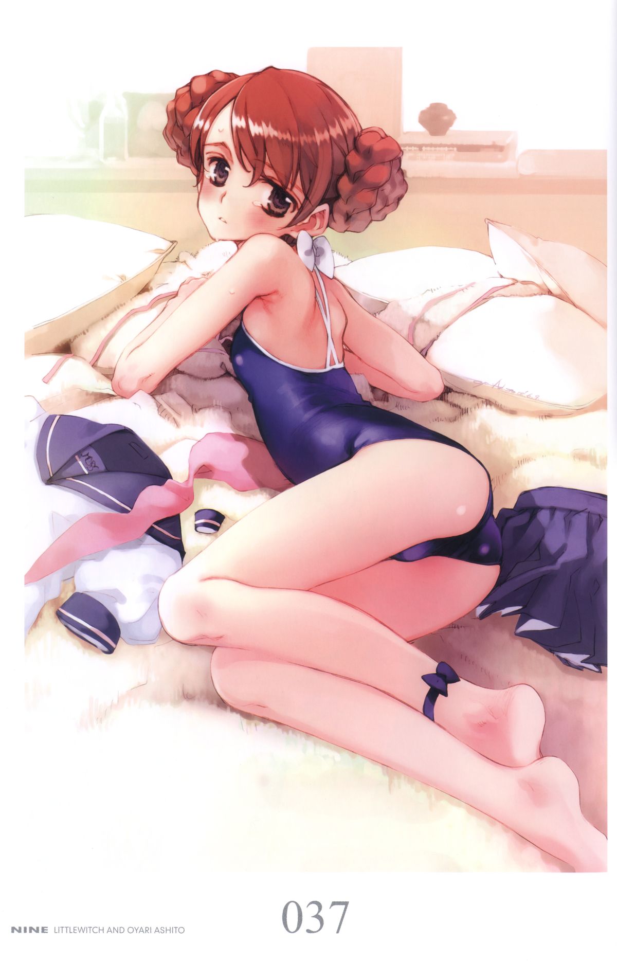 【リトルウィッチ（大槍葵）】ART GALLERY 9 NINEパンフレット