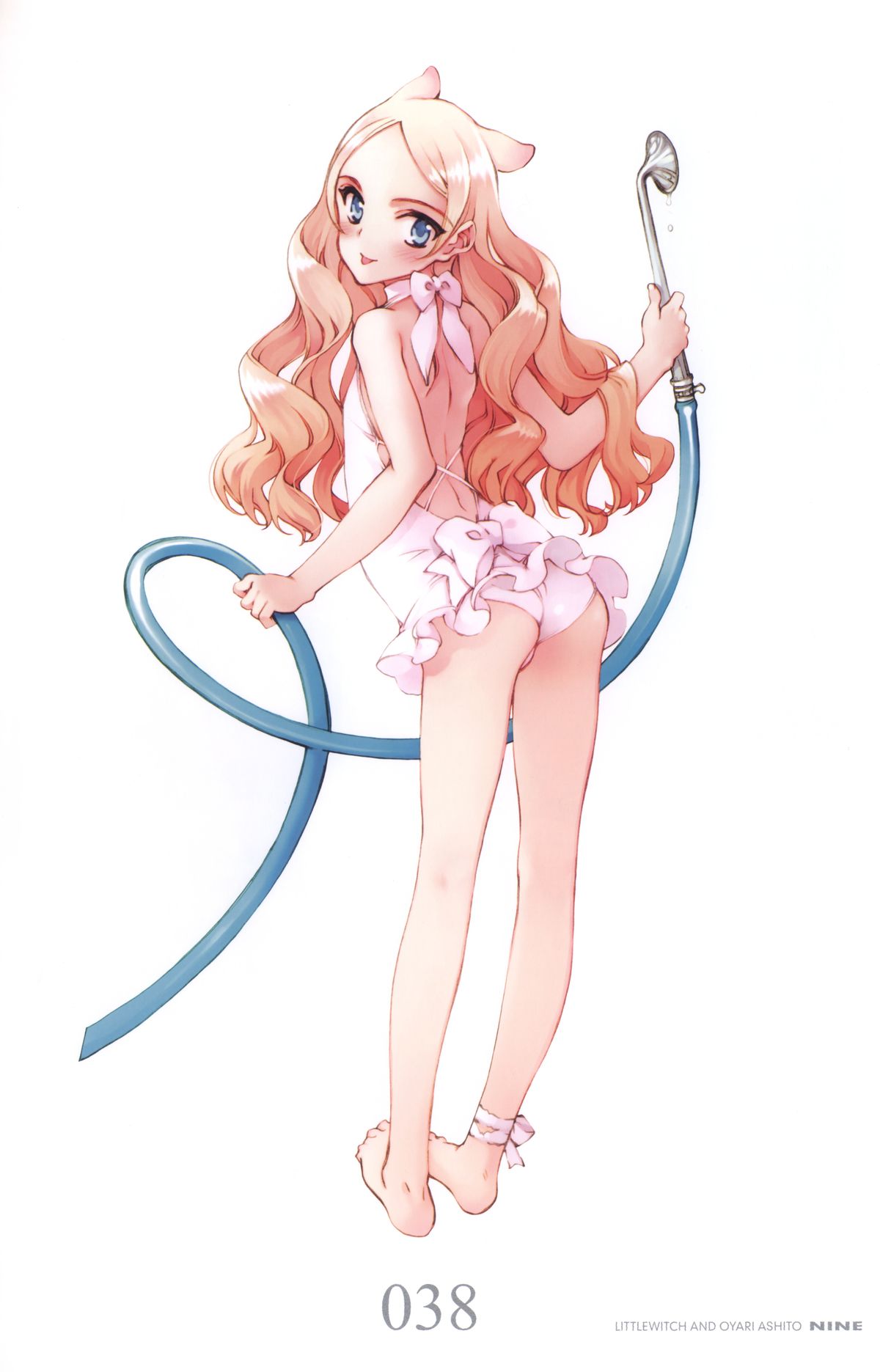 【リトルウィッチ（大槍葵）】ART GALLERY 9 NINEパンフレット