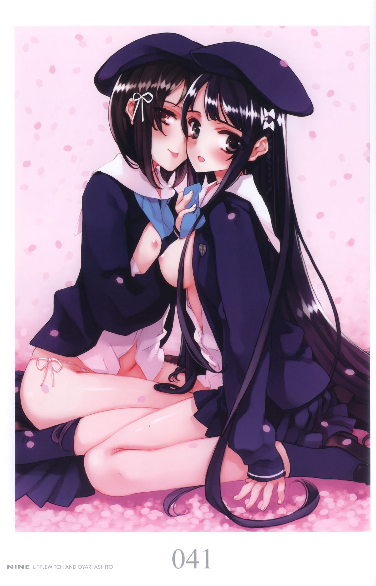 【リトルウィッチ（大槍葵）】ART GALLERY 9 NINEパンフレット