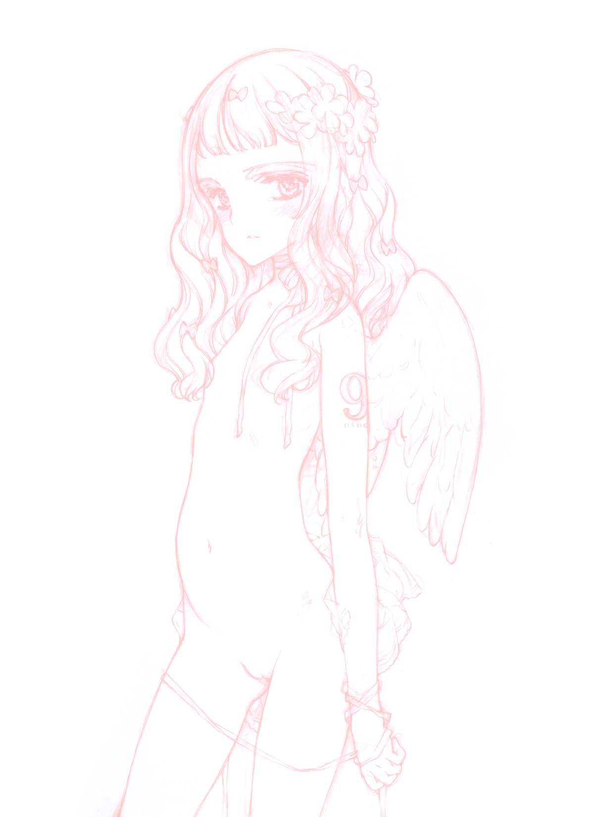 【リトルウィッチ（大槍葵）】ART GALLERY 9 NINEパンフレット