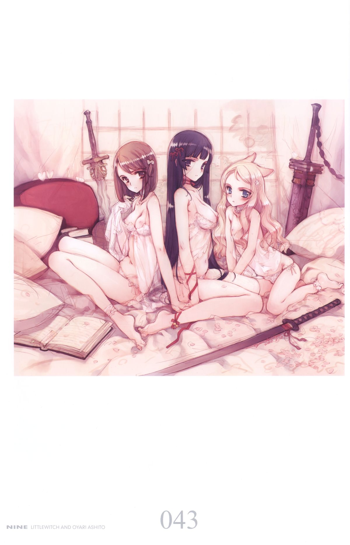 【リトルウィッチ（大槍葵）】ART GALLERY 9 NINEパンフレット