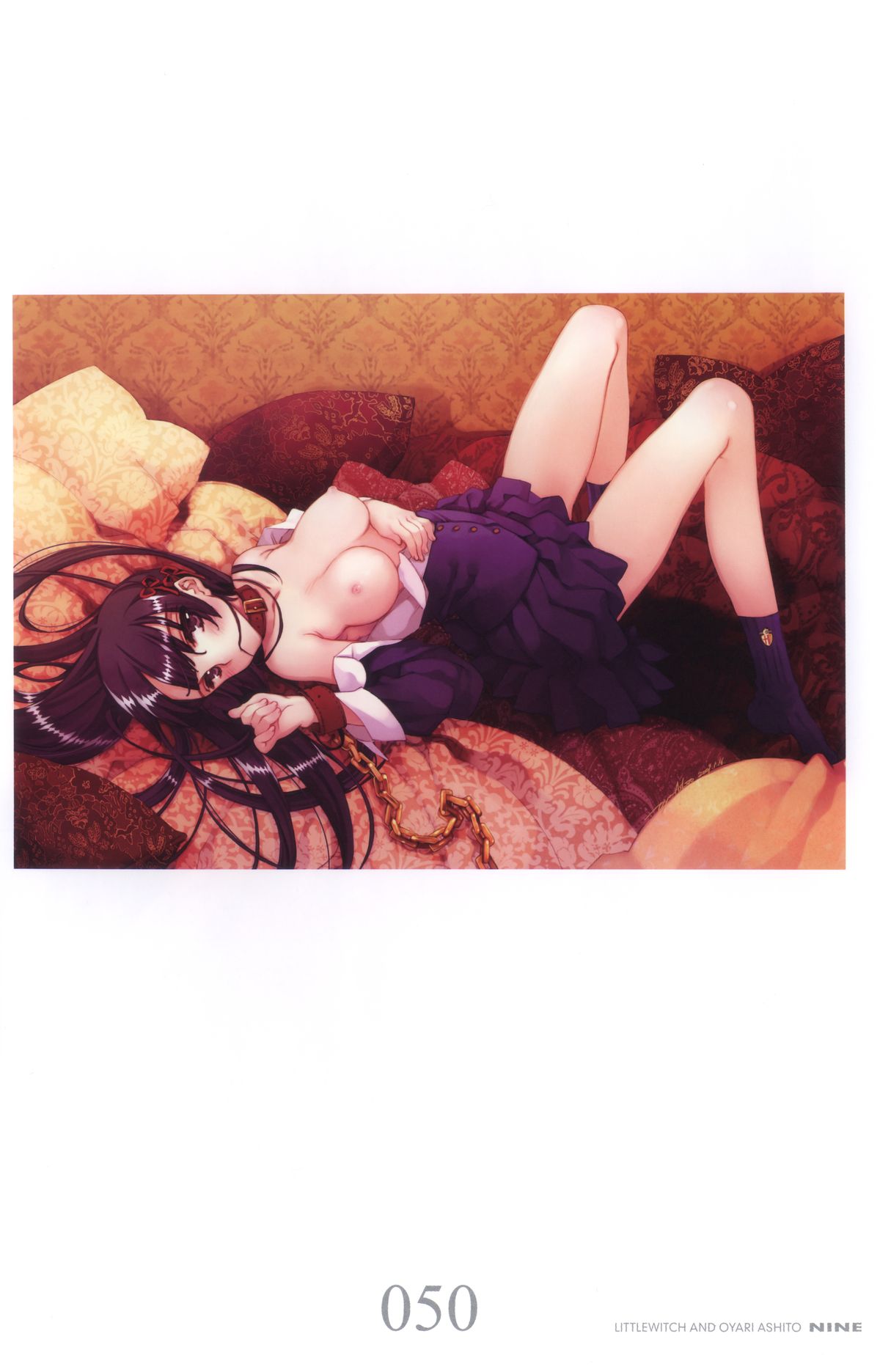 【リトルウィッチ（大槍葵）】ART GALLERY 9 NINEパンフレット