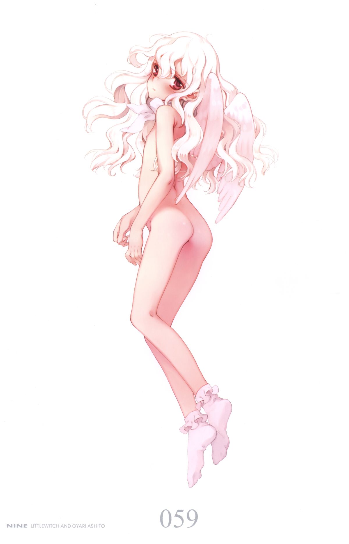 【リトルウィッチ（大槍葵）】ART GALLERY 9 NINEパンフレット