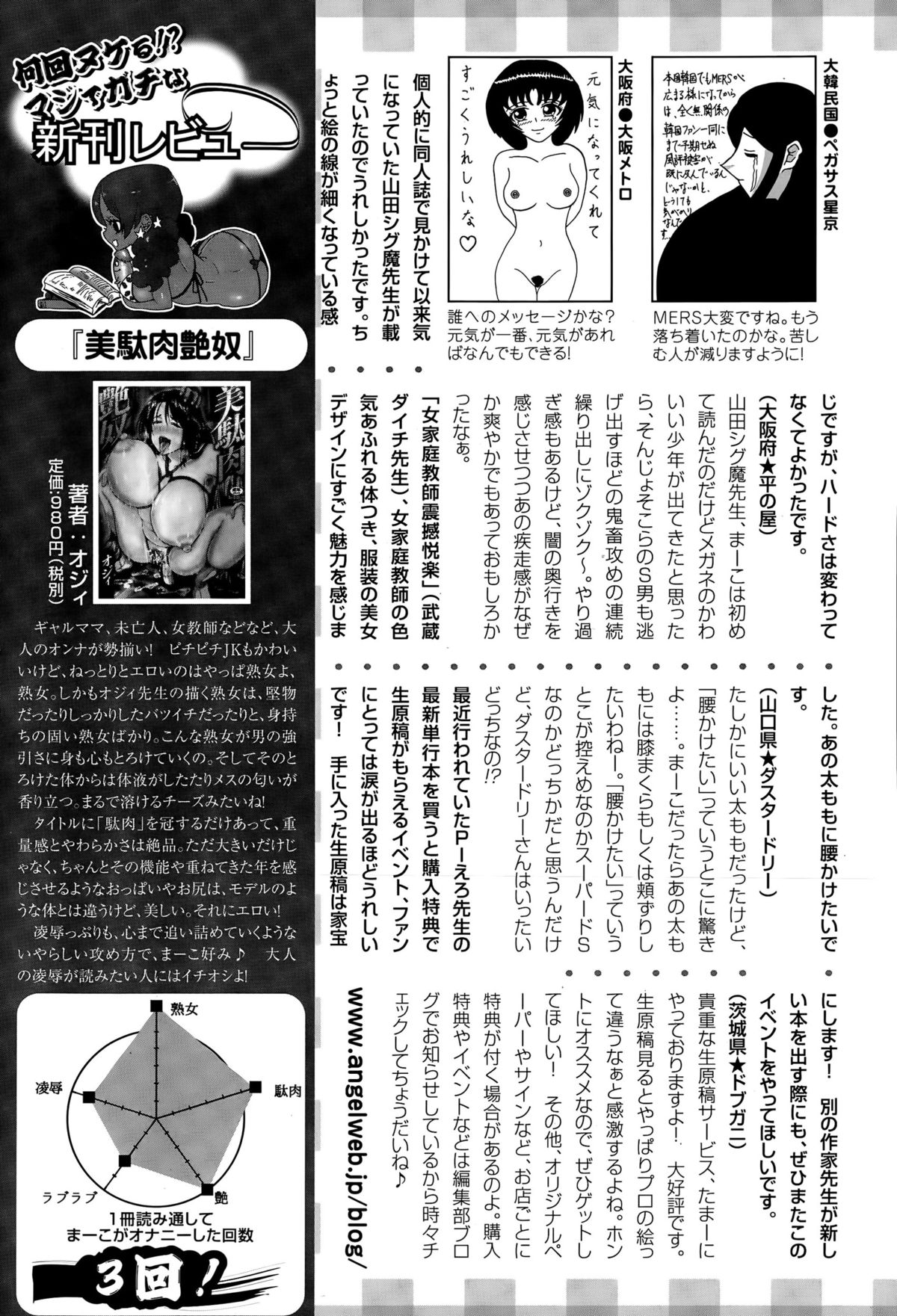 ANGEL 倶楽部 2015年9月号