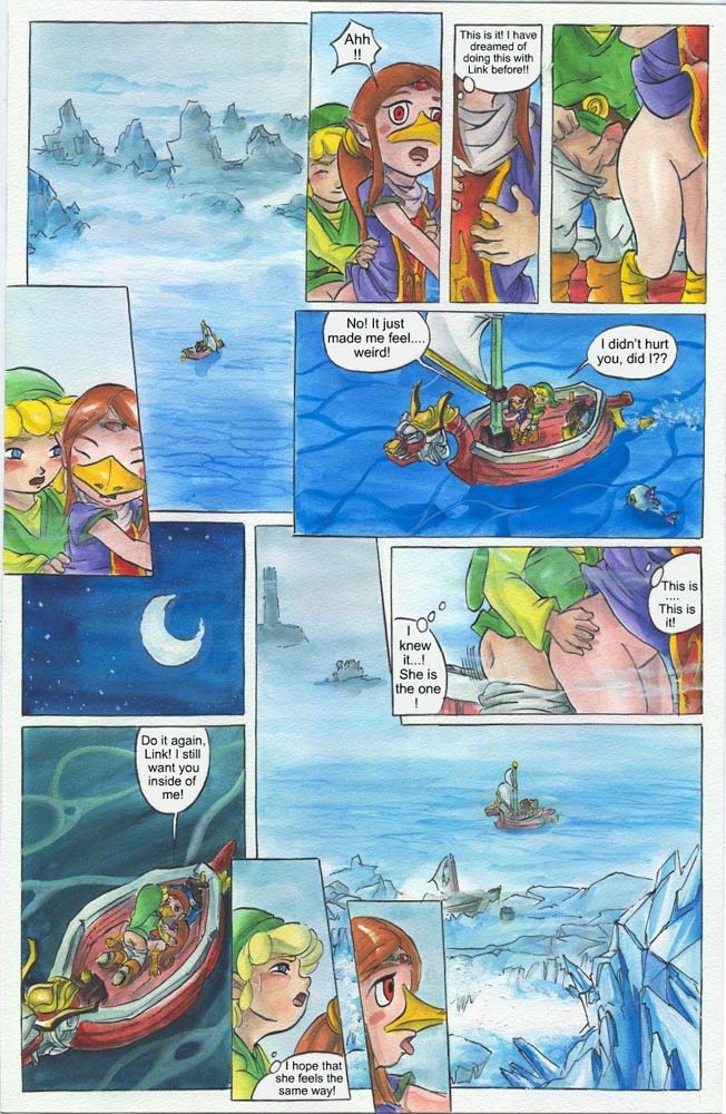 ゼルダの伝説ウィンクウェイカー（通路）英語