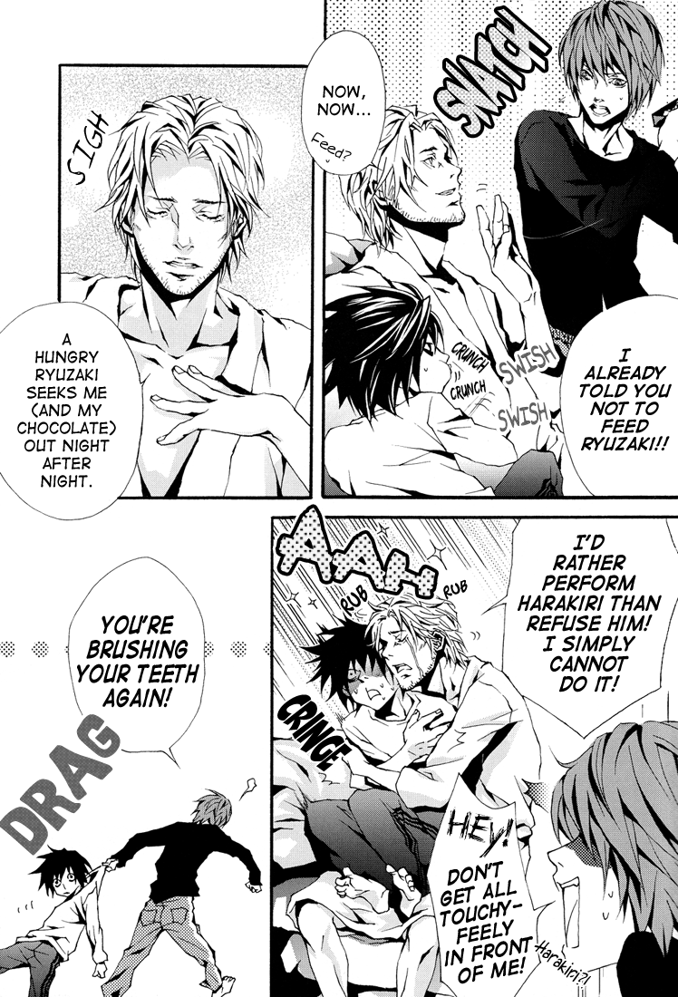 [FLAT (藤乃明亜)] strawberry machine (デスノート) [英訳]