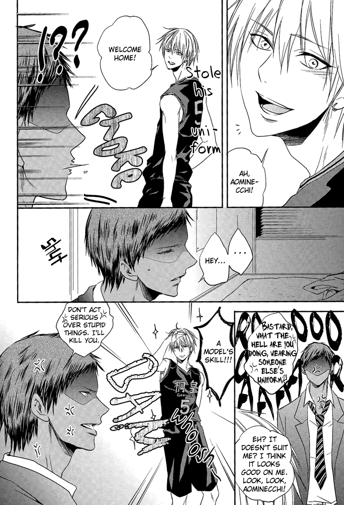 (Shadow Trickster 2) [ONIYURI (たよこ)] なかよしっス! (黒子のバスケ) [英訳]