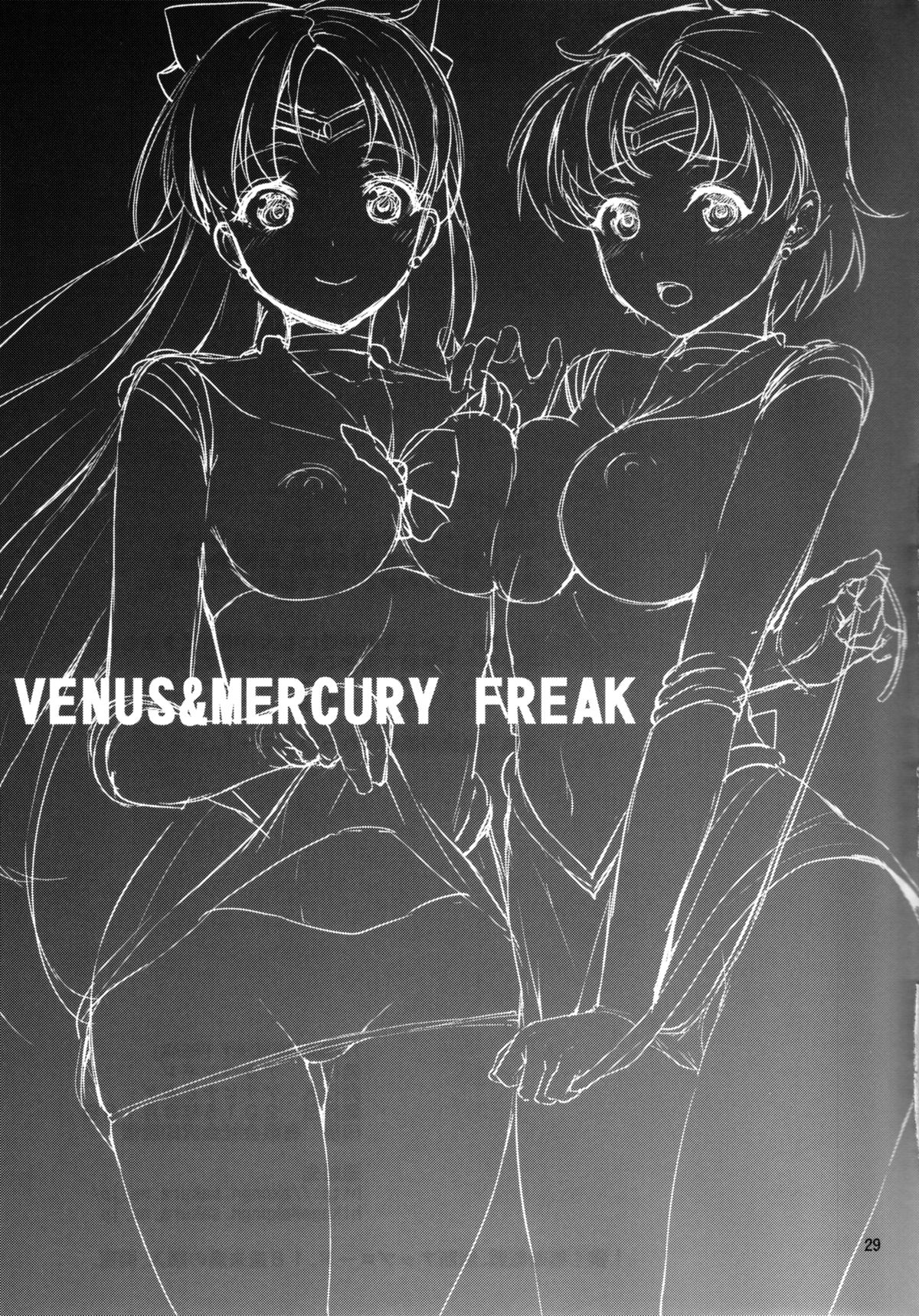 (C88) [アカペンギン (アサヒナヒカゲ)] VENUS&MERCURY FREAK (美少女戦士セーラームーン)