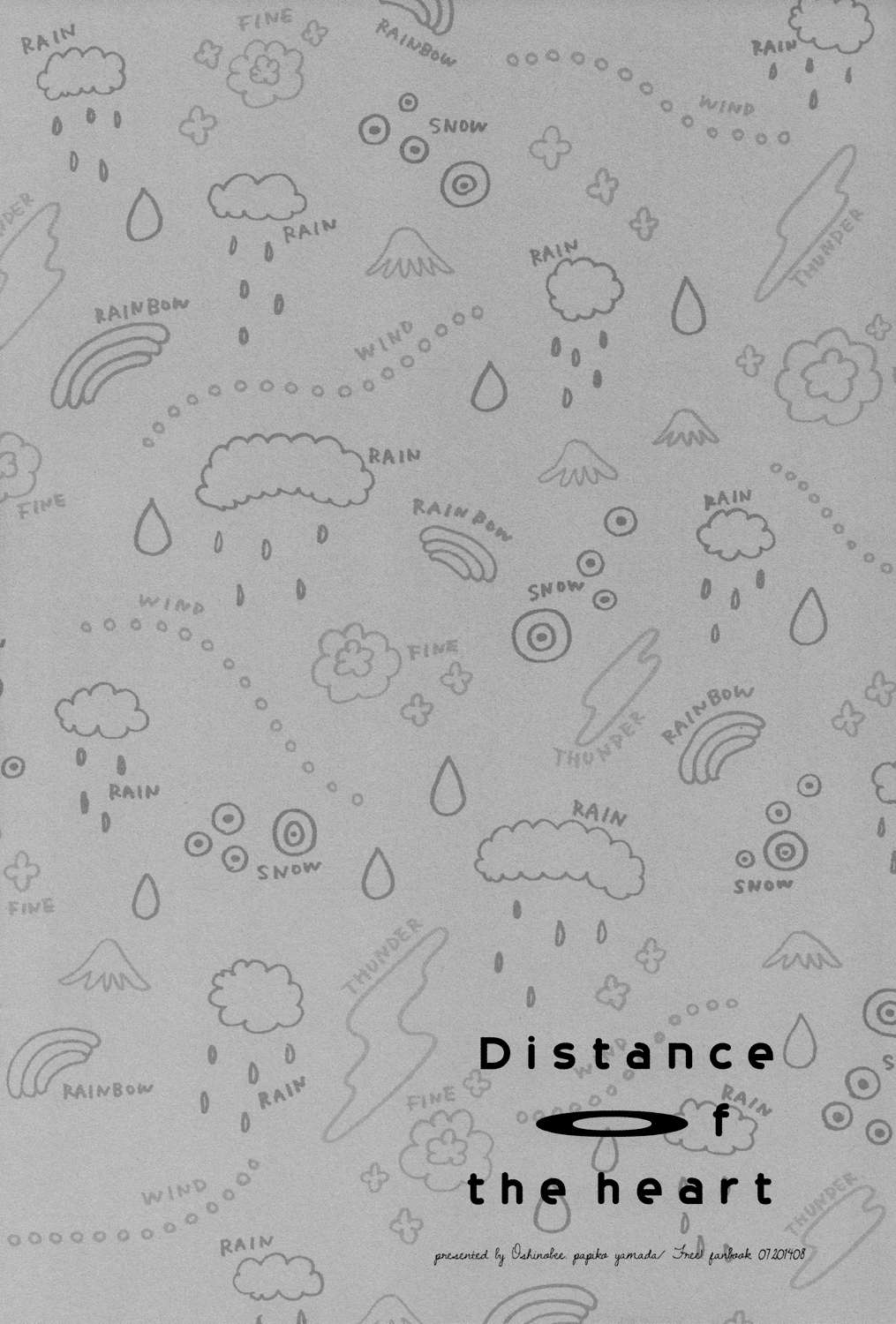(C86) [オシノビー (山田パピコ)] Distance of the heart (Free!) [英訳]