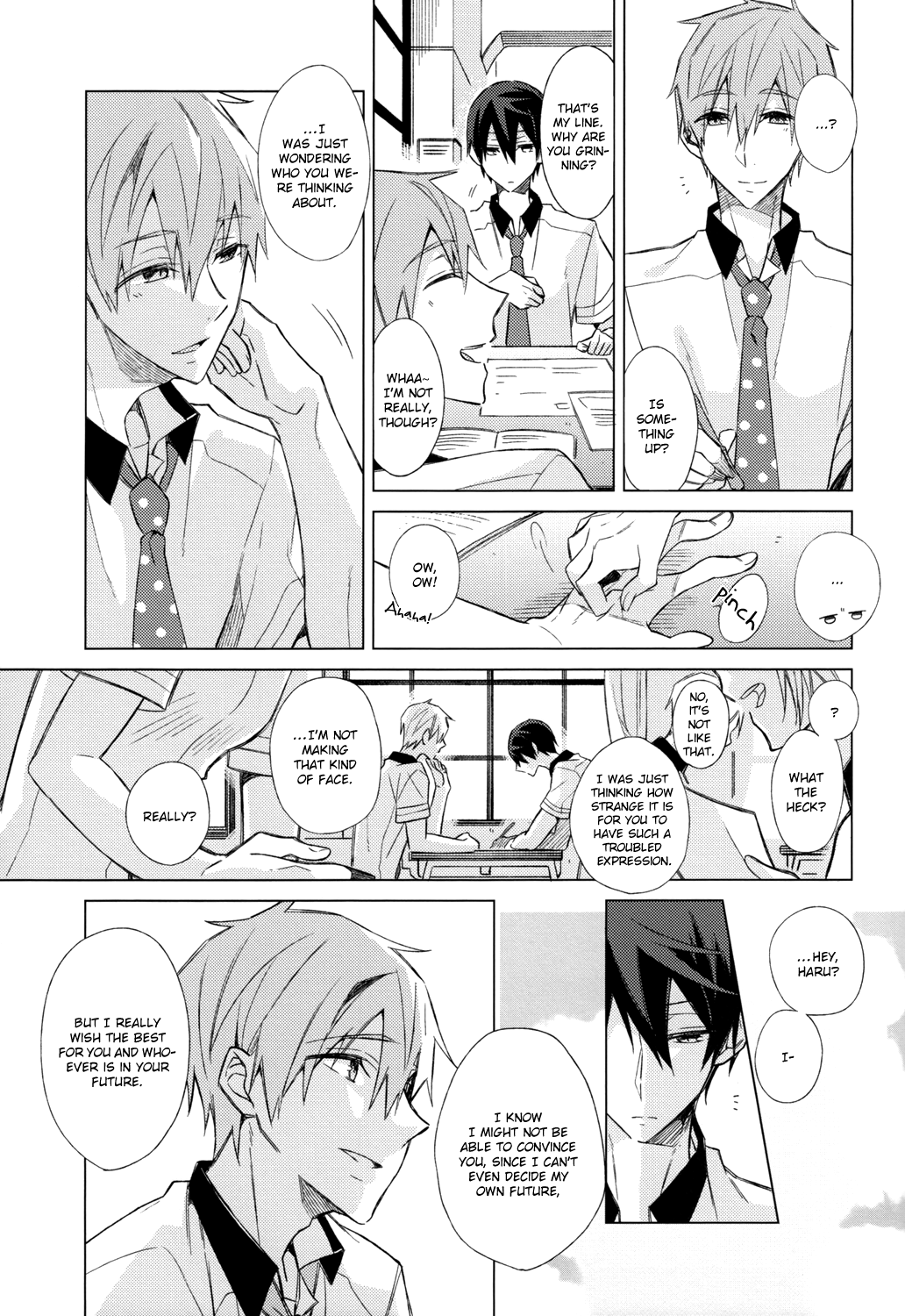 (C86) [クローチェカ (くろか)] いつかくるさよならのために後編 (Free!) [英訳]