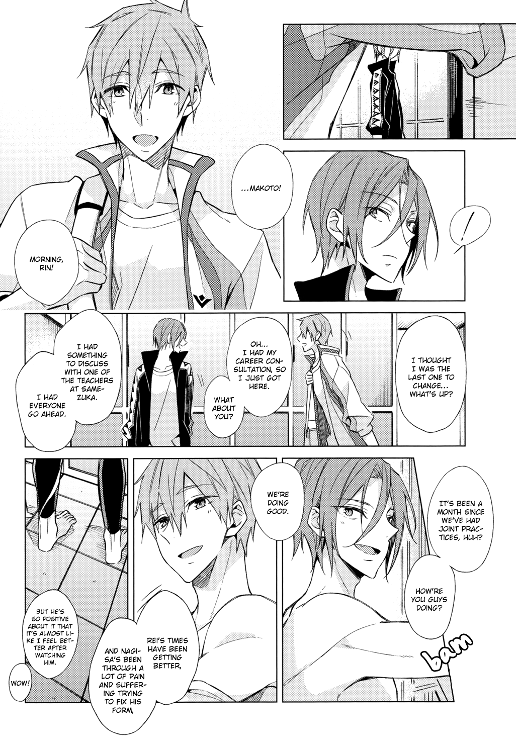 (C86) [クローチェカ (くろか)] いつかくるさよならのために後編 (Free!) [英訳]