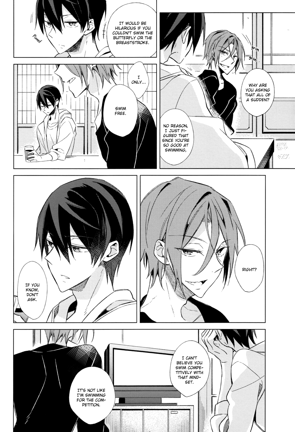 (C86) [クローチェカ (くろか)] いつかくるさよならのために後編 (Free!) [英訳]