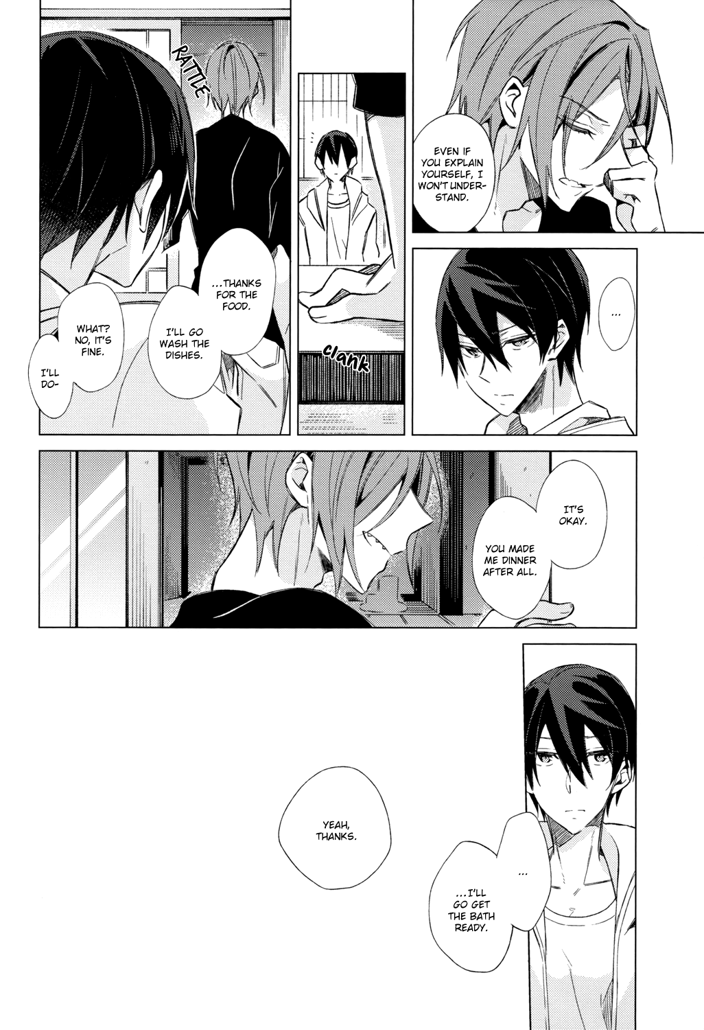 (C86) [クローチェカ (くろか)] いつかくるさよならのために後編 (Free!) [英訳]