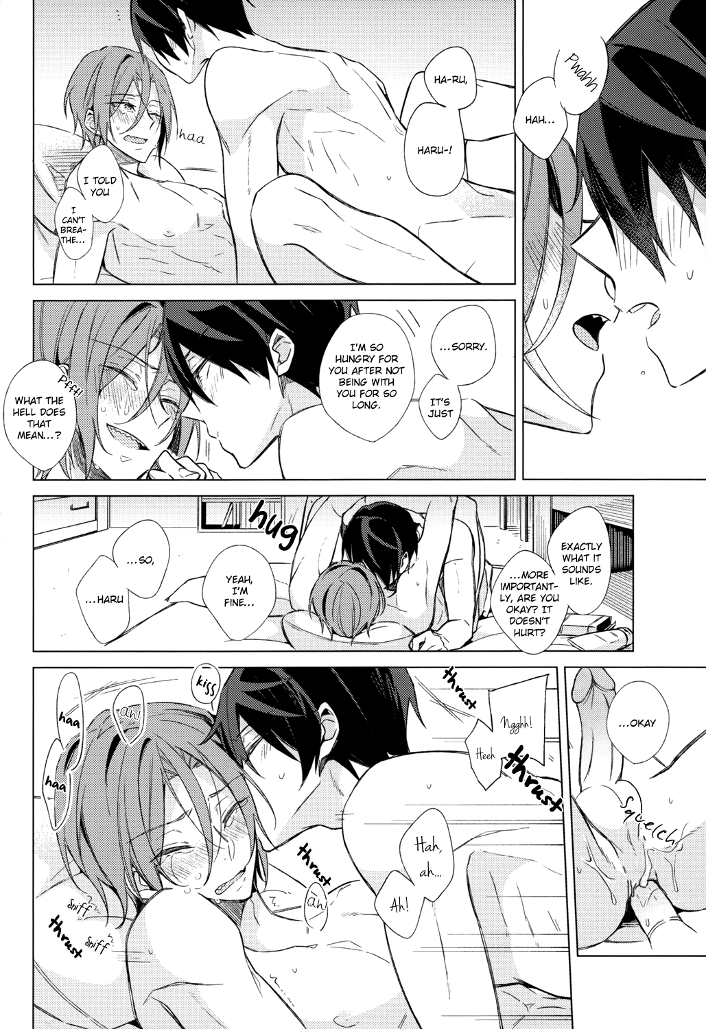 (C86) [クローチェカ (くろか)] いつかくるさよならのために後編 (Free!) [英訳]