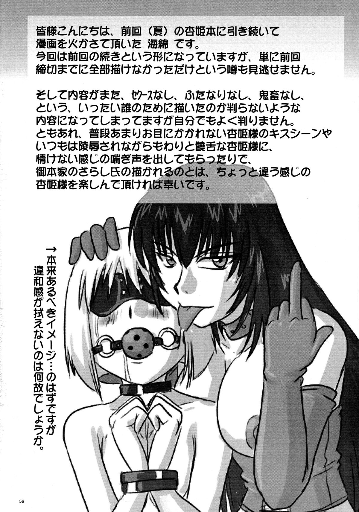 (C71) [のざらし (野晒惺)] 逆襲の杏姫様