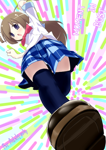 [えあぽーず (豆)] もーめんと IN BUST (がくえんゆーとぴあ まなびストレート!) [英訳] [DL版]