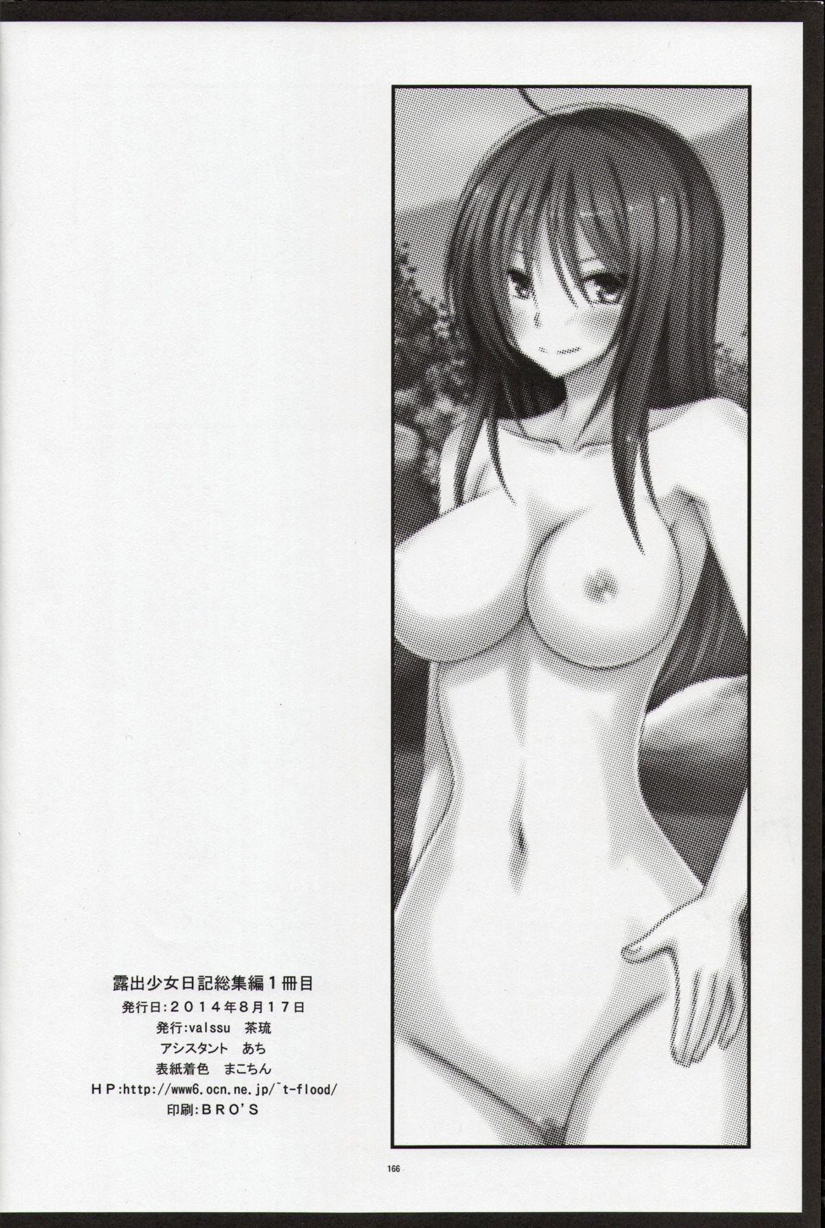 (C86) [valssu (茶琉)] 露出少女日記総集編１冊目