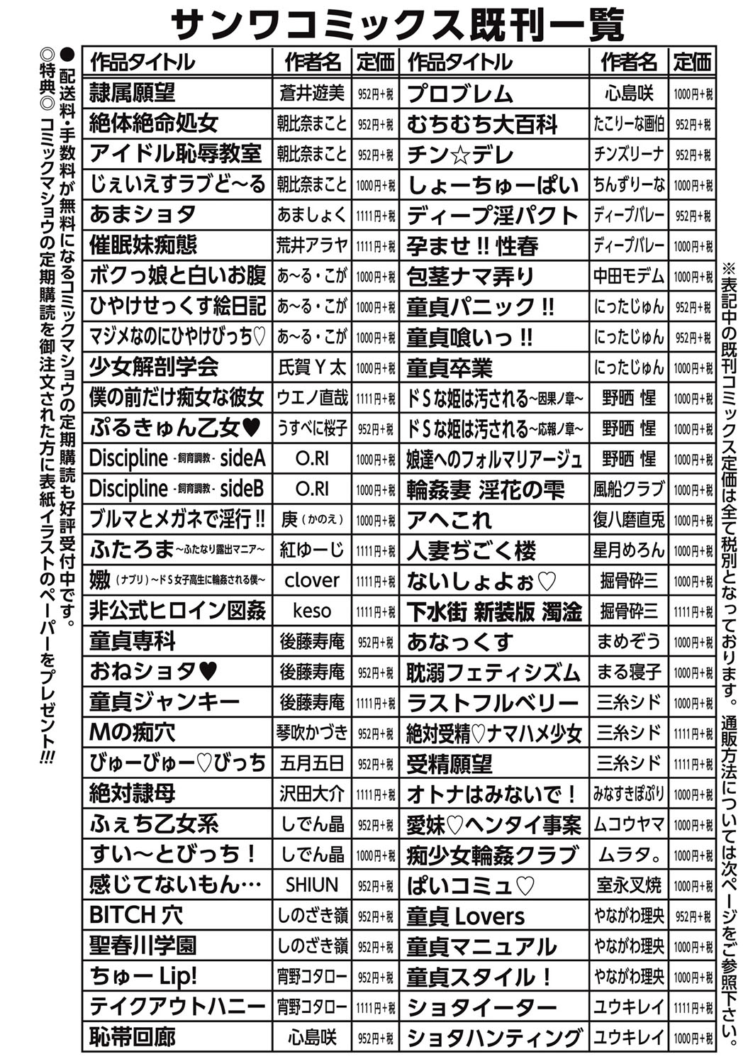 コミック・マショウ 2015年9月号 [DL版]