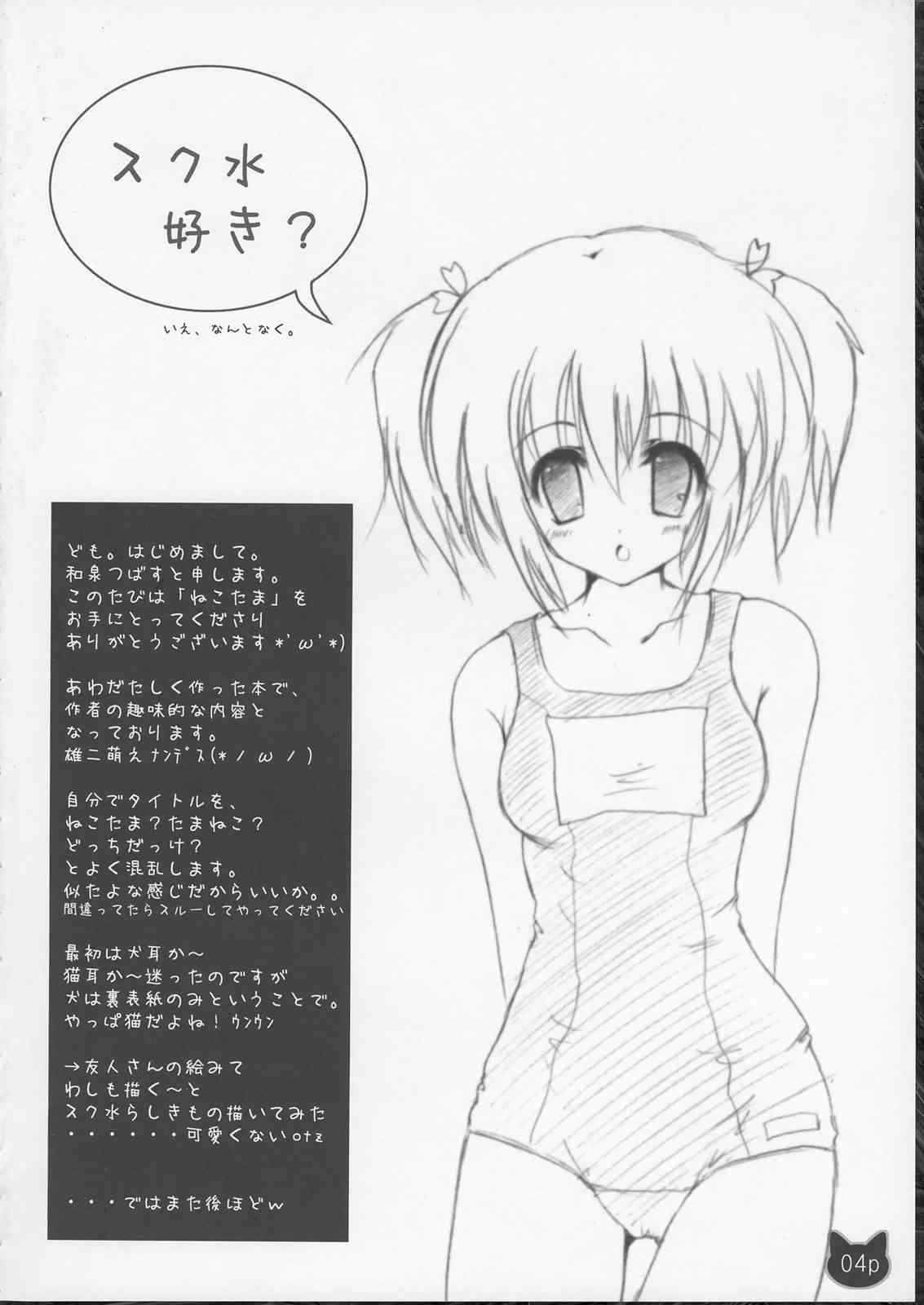 (C68) [翡翠亭 (和泉つばす)] ねこたま (トゥハート2)