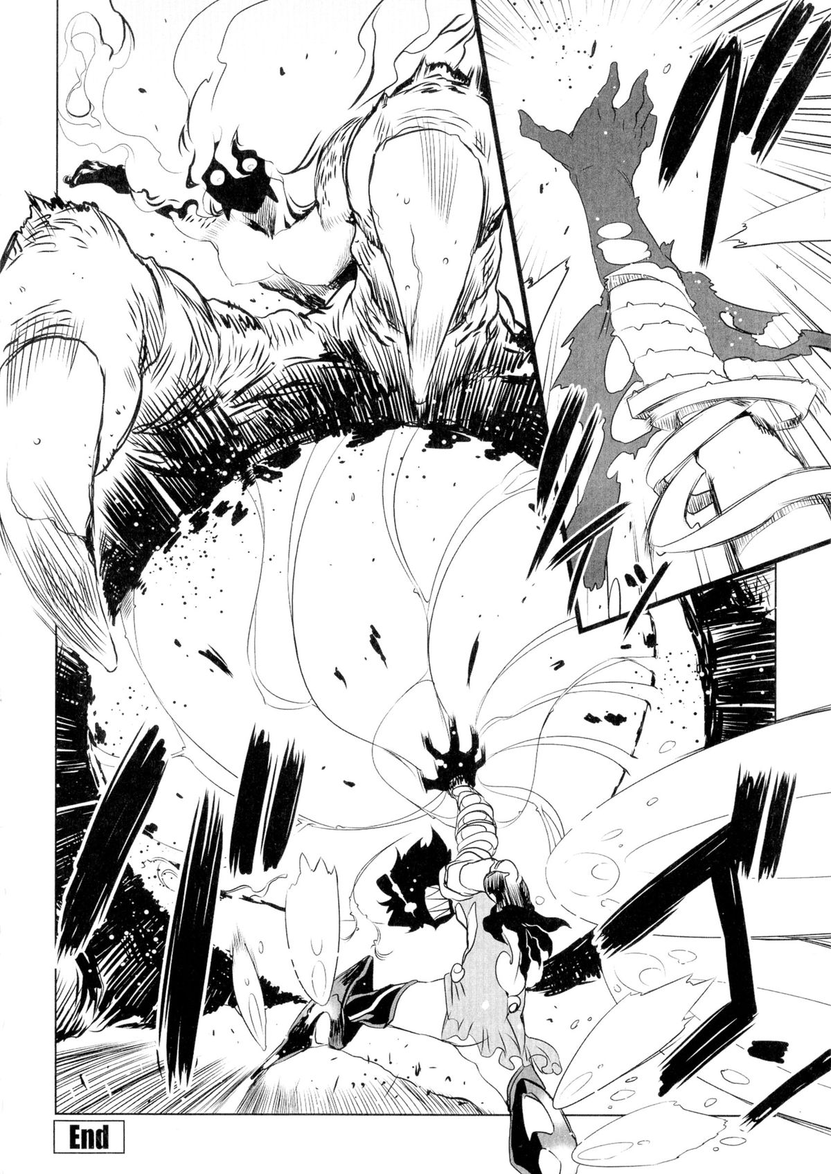 [ドリル汁] イケない♥スペルマビッチ!!!