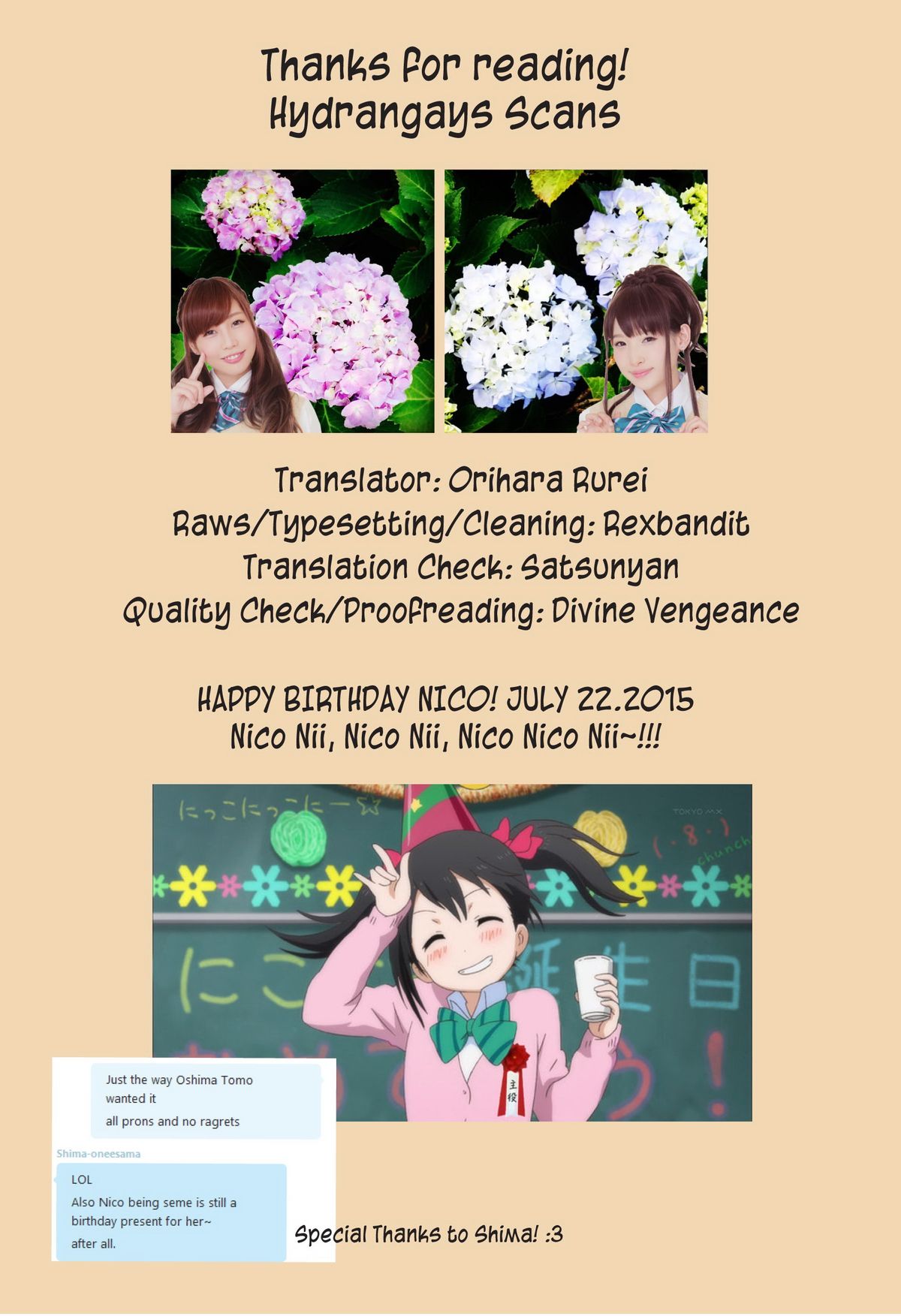 (僕らのラブライブ! 7) [フガーチェ (さわたり)] Philia (ラブライブ!) [英訳]