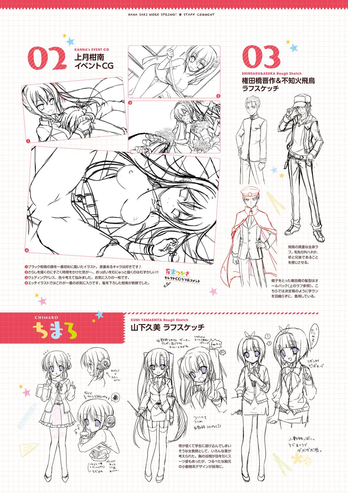 [サガプラネッツ] 花咲ワークスプリング! ビジュアルファンブック