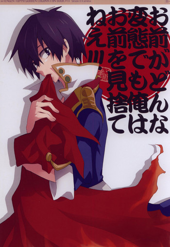 (C77) [幸街 (椎名歩未)] お前がどんな変態でも俺はお前を見捨てねえ!!! (天元突破グレンラガン)