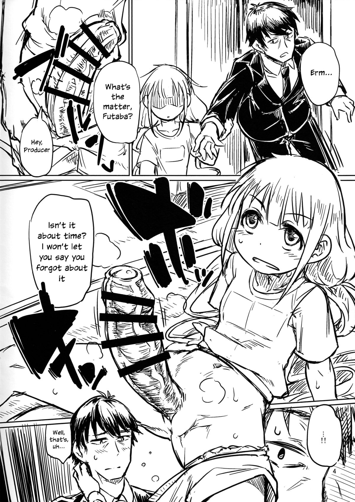 (ふたけっと11) [七面楚歌 (すたーきー)] アイドルにお尻弄られる本 (アイドルマスター シンデレラガールズ) [英訳]