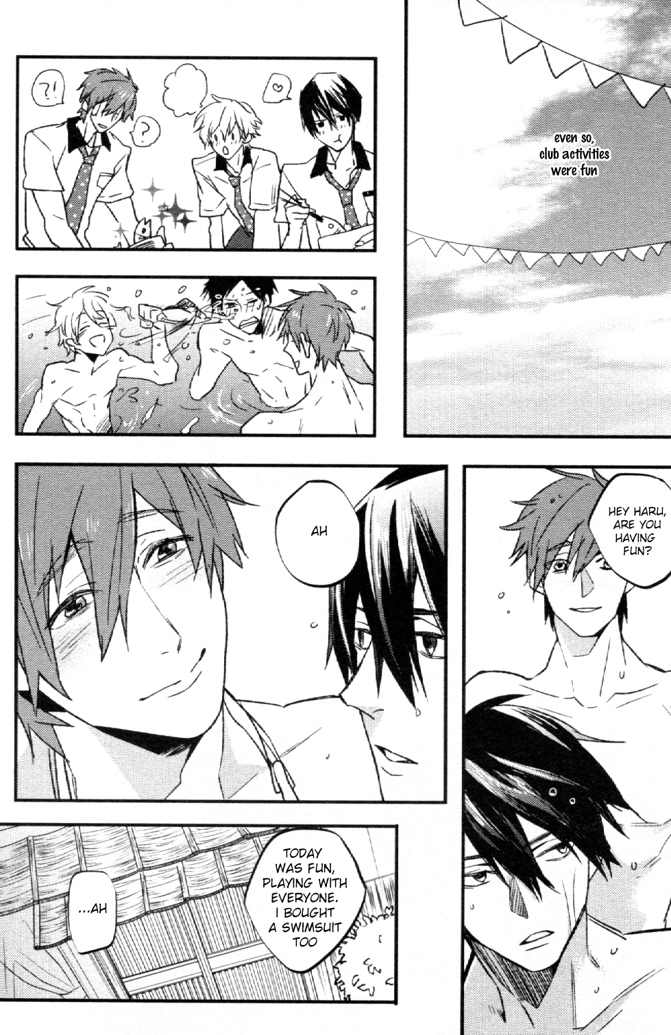 [終雪 (トロピカル松田)] 罪と罰 (Free!) [英訳]