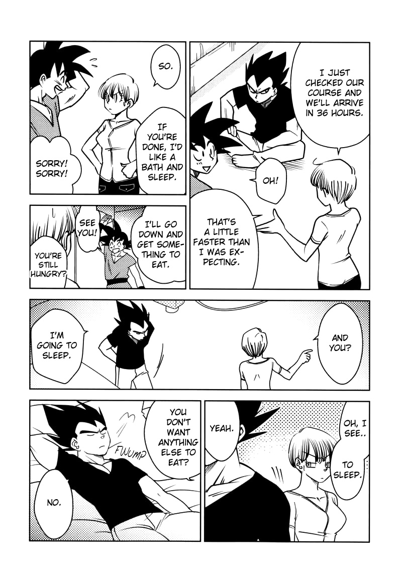 [愛と欲望の日々 (栗餅とかげ)] 宇宙大作戦 (ドラゴンボールZ) [英訳]