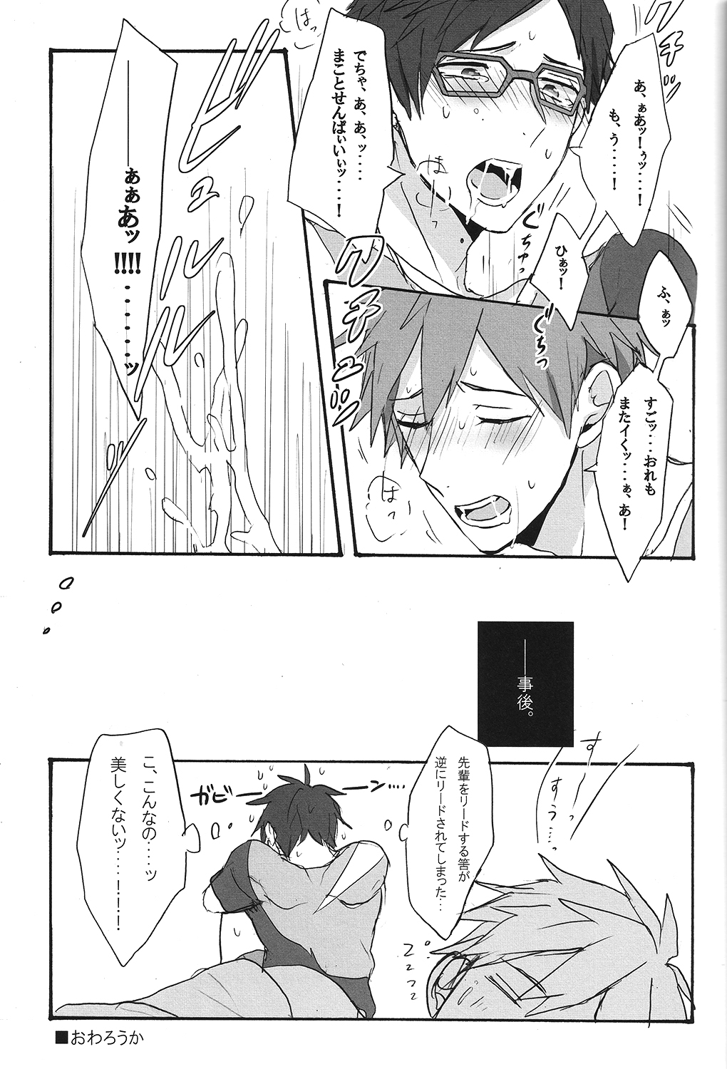 (GOOD COMIC CITY 20) [劇団レトロ座 (置るみる)] 泡沫掬い (Free!)