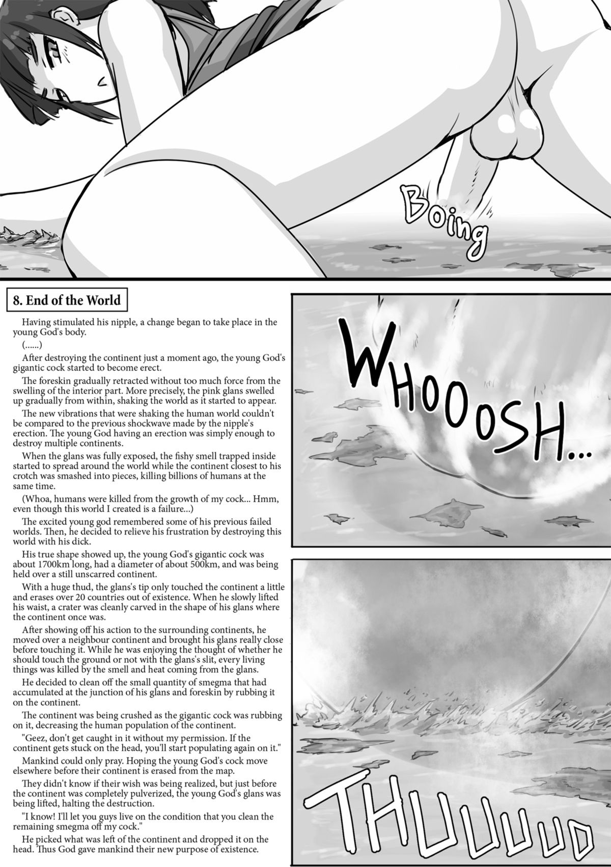 [おちこにうむ (寺田落子)] 超巨大男の娘詰め合わせ本 [英訳] [DL版]