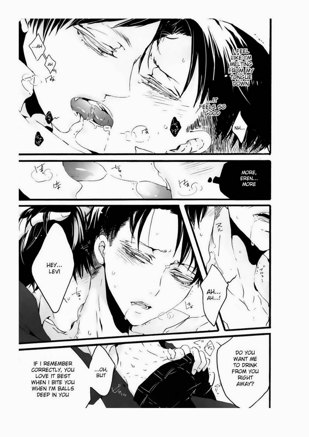 [KSK。] /ハルチカ] Love Me to the Bone！ （進撃の巨人）[英語]
